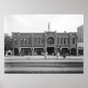 Burbank Theater, Kalifornien, c1903 Poster