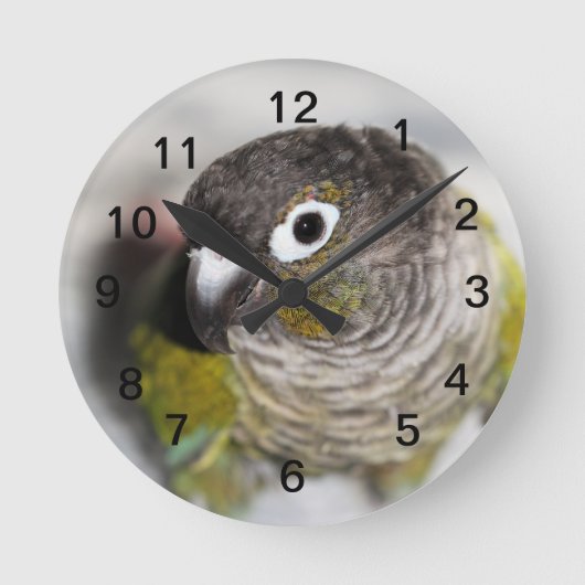 Burbel Runde Wanduhr (Vorderseite)