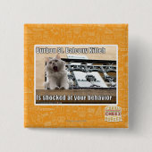 Burbon St.-Balkon Kitteh Button (Vorderseite)