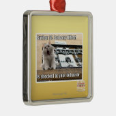 Burbon St.-Balkon Kitteh Ornament Aus Metall (Rechts)