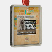 Burbon St.-Balkon Kitteh Ornament Aus Metall (Rechts)