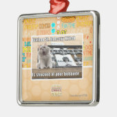 Burbon St.-Balkon Kitteh Ornament Aus Metall (Links)