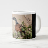 Burchell's Coucal Jumbo-Tasse (Vorderseite Rechts)