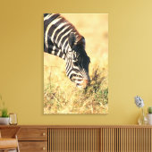 Burchells Zebra 2 Leinwanddruck (Insitu (Wohnzimmer))