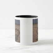 Burchells Zebras-Gehen Tasse (Zentrum)