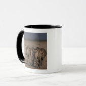 Burchells Zebras-Gehen Tasse (Vorderseite Links)