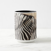 Burchell's Zebras Nick Tasse (Zentrum)