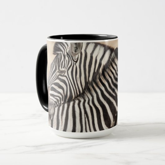 Burchell's Zebras Nick Tasse (Vorderseite Links)