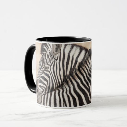 Burchell's Zebras Nick Tasse (Vorderseite Links)