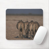 Burchell's Zebras Walking Mousepad (Mit Mouse)