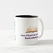 Burckhardt Books Logo Kaffeetasse | Geschenk für B (VorderseiteRechts)