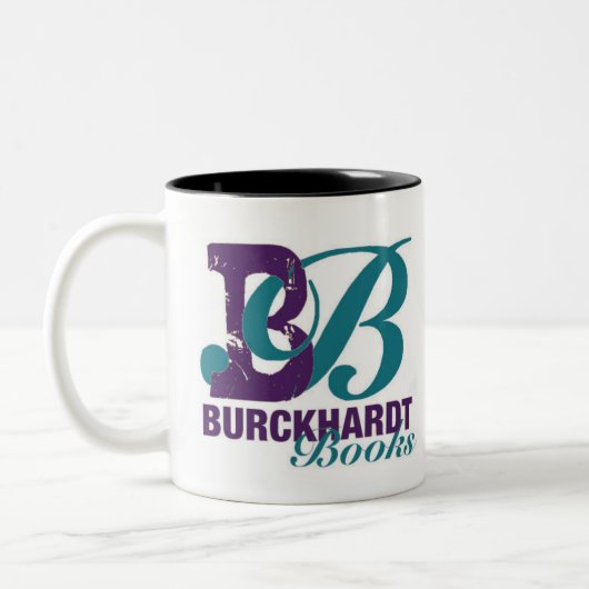 Burckhardt Books Logo Kaffeetasse | Geschenk für B (Links)