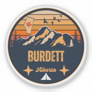 Burdett, Alberta Aufkleber