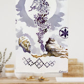 Burebista, der Dakische Wolf und der Sphynx Poster (Küche)