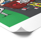 Burford-Cartoon Poster (Ecke)