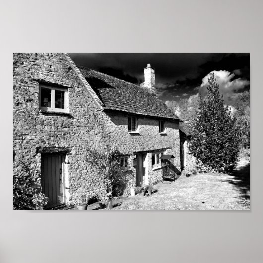 Burford Hütte Cotswolds West Oxfordshire Poster (Vorne)