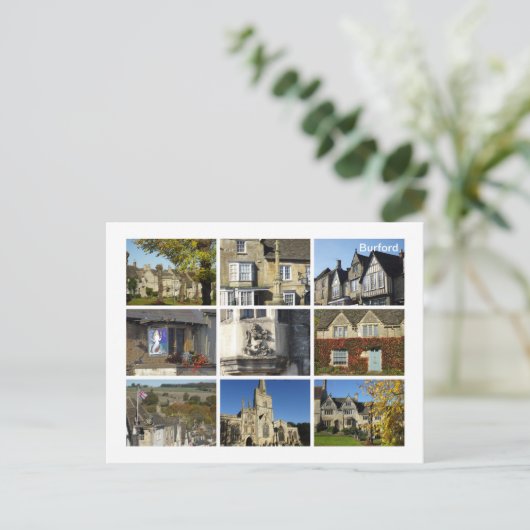 Burford Postkarte (Stehend Vorderseite)