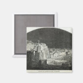 Burfords neues Panorama von Neapel durch Mondlicht Magnet (Vorderseite/Rückseite)