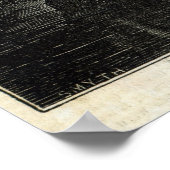 Burfords neues Panorama von Neapel durch Mondlicht Poster (Ecke)