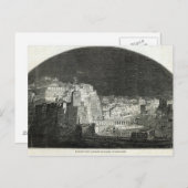 Burfords neues Panorama von Neapel durch Mondlicht Postkarte (Vorne/Hinten)