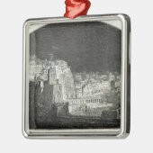 Burfords neues Panorama von Neapel durch Silbernes Ornament (Links)