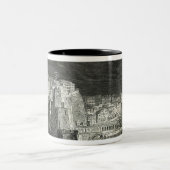 Burfords neues Panorama von Neapel durch Zweifarbige Tasse (Mittel)