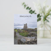 Burg Aberystwyth Postkarte (Stehend Vorderseite)