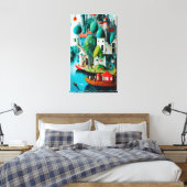 Burg am Meer Leinwanddruck (Insitu (Schlafzimmer))