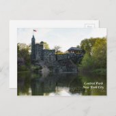 Burg am See Postkarte (Vorne/Hinten)