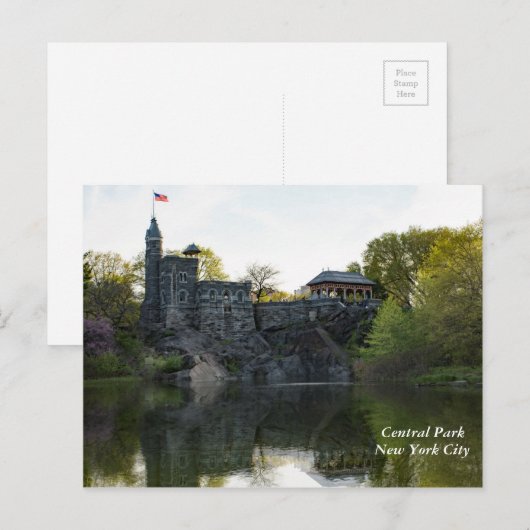 Burg am See Postkarte (Vorne/Hinten)