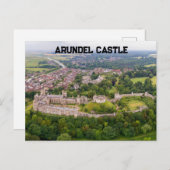 Burg Arundel und Umgebung Postkarte (Vorne/Hinten)