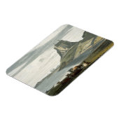 Burg auf der Heiligen Insel, Northumberland, von " Magnet (Linke Seite)