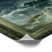 Burg Bamburgh, Northumberland Poster (Ecke)