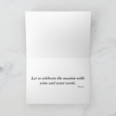 Burg Bannermans / Herbst Geburtstag Karte (Innenseite)