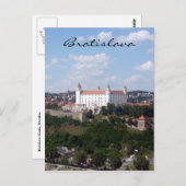 Burg Batislava Postkarte (Vorne/Hinten)