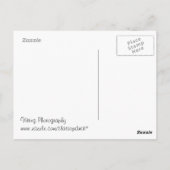 Burg bei Sunset Postkarte (Rückseite)