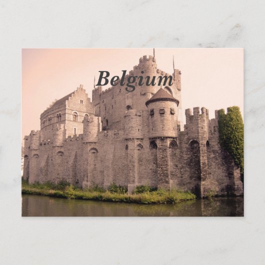Burg Belgien Postkarte (Vorderseite)