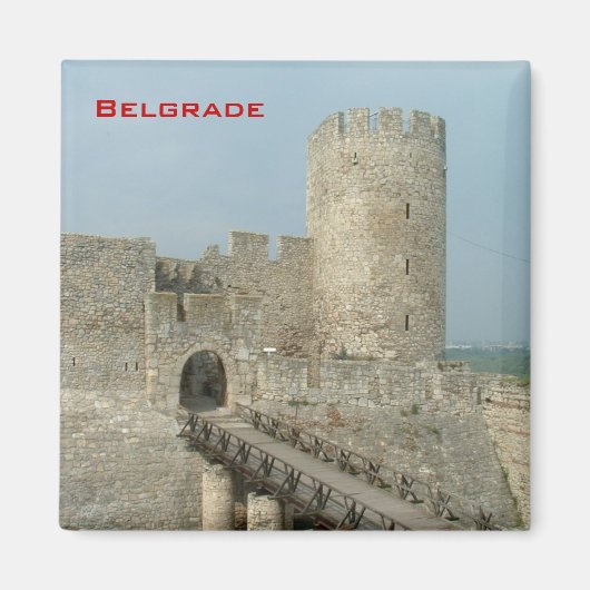 Burg Belgrad Magnet (Vorne)