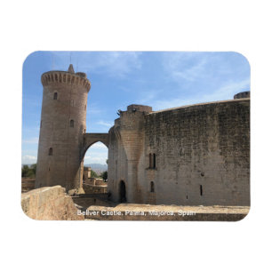 Burg Bellver, Palma, Mallorca, Spanien auf einem Magnet