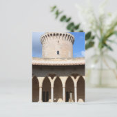 Burg Bellver Postkarte (Stehend Vorderseite)