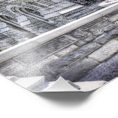 Burg Belvedere Fotodruck (Ecke)