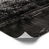 Burg Belvedere, Zentralpark NYC Poster (Ecke)