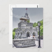 Burg Belvedere - Zentralpark Postkarte (Vorne/Hinten)