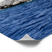 Burg Bodrum vom Meer Poster (Ecke)