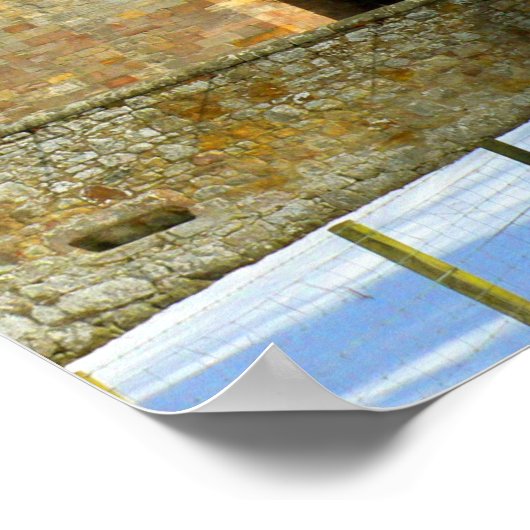 Burg Borthwick Poster (Ecke)