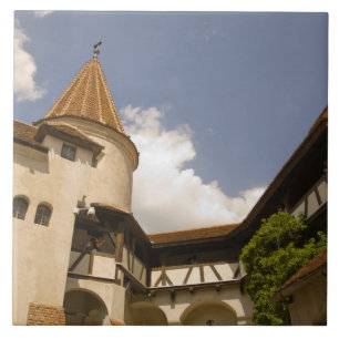 Burg Bran Castle aus dem 13. Jahrhundert (Burg der Fliese