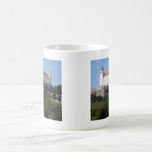 Burg Bratilava Kaffeetasse (Mittel)