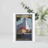 Burg Bratislava Postkarte (Stehend Vorderseite)