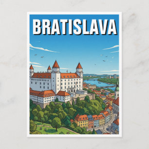 Burg Bratislava Postkarte
