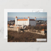 Burg Bratislava Postkarte (Vorne/Hinten)